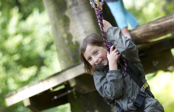 Parcours Acrobatiques dans les arbres 1 - Bagnoles-de-l'Orne